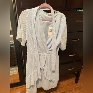 Amazon Ecowish Swiss dot dress. NWT. Size L